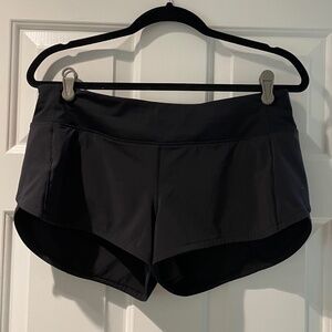 Lululemon Low Rise Speed Up Shorts